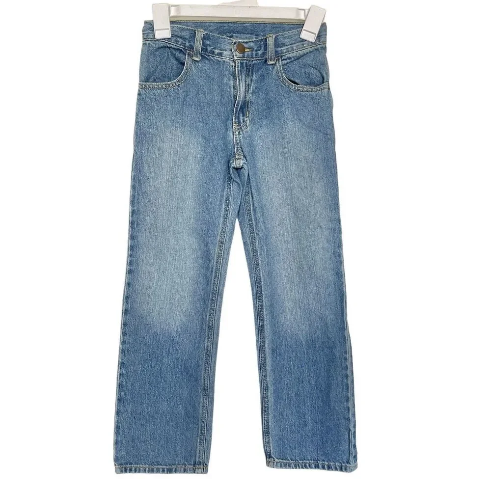 Gymboree Boys Jeans Size 8 Straight Leg | Back to School Kids Denim Pants